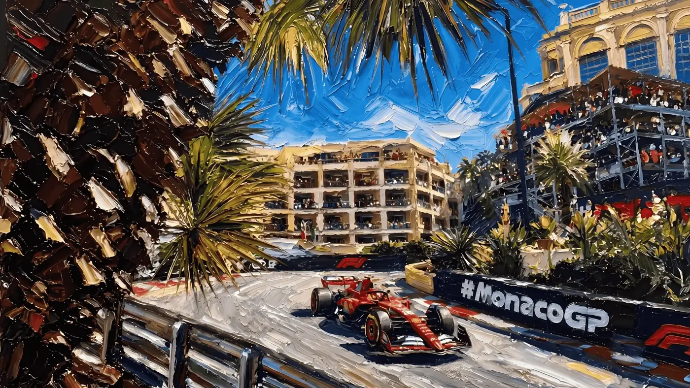 Ferrari no GP de Mônaco