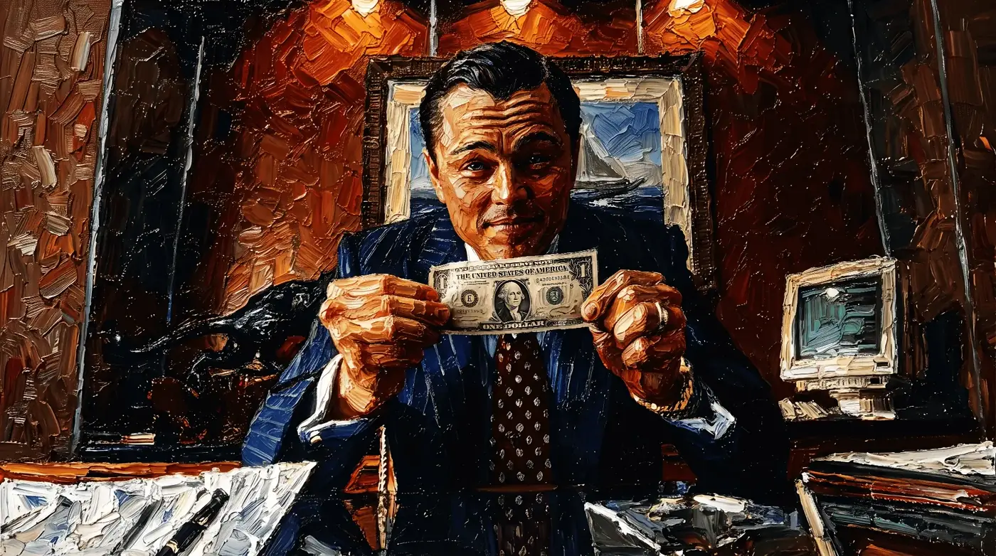O Lobo de Wall Street - dólar